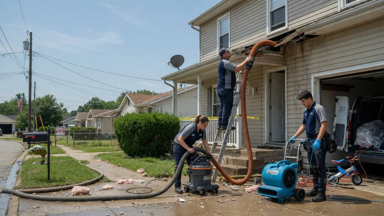 Water Damage Restoration in Tiffin, IA near me